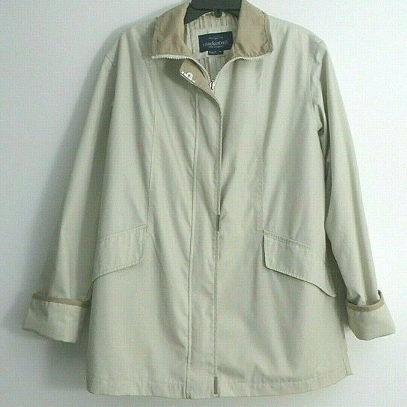 SALE MACKINTOSH NEW ENGLAND ALL WEATHER TAN COAT - Picture 1 of 5